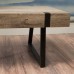 Christopher Knight Home Abitha Faux Wood Coffee Table Canyon Grey