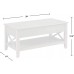 FirsTime & Co. Driftwood Allendale Farmhouse Lift Top Coffee Table Gray Wood 39 x 19 x 21.5 inches