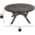 Greyson Living Avilla Grey Wood and Metal Industrial Coffee Table by