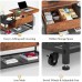 Lulive Lift Top Coffee Table with Storage Industrial Rustic Wood Top Coffee Table with Hidden Storage Compartment Storage Shelves and Side Pouch for Living Room Working and Relaxing