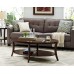 Roundhill Furniture EP Oval Coffee End Tables Set