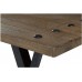 Signature Design by Ashley Haffenburg Industrial Mango Wood Rectangular Coffee Table Dark Brown