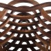 Wooden Rustic Coffee Table Natural Walnut Coated Coffee Table Custom Designed Coffee Table Wood Living Room Furniture Disassembled Modular Furniture Cloud Model