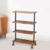 4 Tier Industrial Ladder Shelf Metal Frame Bookshelf Home Office Storage Rack Institu Ladder Shelf Decorative Ladder Decorative Shelves