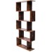 5 Shelf Ladder Bookshelf S Shaped Modern Open Shelf Storage Display for Bedroom Institu Ladder Shelf Decorative Ladder Decorative Shelves