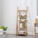 K KELBEL Bookshelf & Plant Flower Stand & Storage Rack & Multipurpose Bamboo Organizer Shelves Furniture Home Office,for Living Room Kitchen Office 5 Tier （Natural）