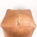 Moroccan Craft House Moroccan Ottoman Pouf Genuine Leather Poufs Ottoman Luxury Pouf Delivered UNSTUFFED