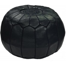 Moroccan Hand Made Pouf Leather Luxury Ottomans Footstools Cover