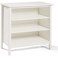Alaterre Furniture Simplicy Under Window Bookcase White