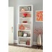 ClosetMaid 13505 Decorative 6-Shelf Premium Hutch Bookcase White