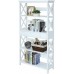 Convenience Concepts Oxford 5 Tier Bookcase with Drawer White