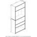 FURINNO JAYA Simply Home 5-Shelf Bookcase 5-Tier White