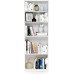 FURINNO JAYA Simply Home 5-Shelf Bookcase 5-Tier White