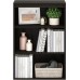 Furinno Pasir 3-Tier Open Shelf Bookcase Dark Espresso