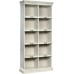 Sauder Barrister Lane Bookcase L: 35.55 x W: 13.5 x H: 75.04 White Plank