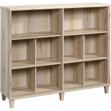 Sauder Willow Place Bookcase L: 53.15" x W: 14.37" x H: 45.278" Pacific Maple Finish