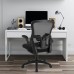 Chairelax Mesh Home Office Chair Ergonomic Desk Chair Mid-Back Mesh Computer Chair Adjustable Lumbar Support and Flip-up Armrests Comfortable Executive Adjustable Rolling Load up to 300Lbs