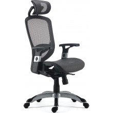 Flexfit Hyken Mesh Task Chair Charcoal Gray Un59464