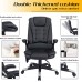 HZLAGM Office Chairs,Massage Chair with Heating Function,100% PU Leather,Big and Tall Office Chair,Adjustable Height and Angle of Office Chairs.