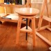 MEEDEN Wooden Drafting Stool with Adjustable Height,Artist Stool,Wood Bar Stool,Kitchen Stool,Office Studio Stool Perfect for Artists Studio,Home Use,Kitchen,Bars