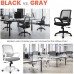 NEO CHAIR Office Chair Ergonomic Desk Chair Mesh Computer Chair Lumbar Support Modern Executive Adjustable Rolling Swivel Chair Comfortable Mid Black Task Home Office Chair Black