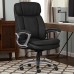 Serta Big & Tall Executive Office Chair High Back All Day Comfort Ergonomic Lumbar Support Bonded Leather Black