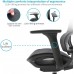 XUER Ergonomic Office Chair Mesh Desk Chair with Lumbar Support and Adjustable 3D Armrest High Back Computer Chair Gaming Chair Home Office Mesh Chair Black