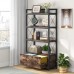File Cabinet with Drawer Freestanding Letter Size A4 Size Lateral Filing Cabinet with Open Storage Shelves Bookcase for Home Office