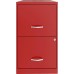 Lorell SOHO Lateral File 45 cm Red