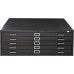 Safco Products Flat File for 42W x 30D Documents 5-Drawer Additional options sold separately Black