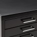 Safco Products Flat File for 42W x 30D Documents 5-Drawer Additional options sold separately Black