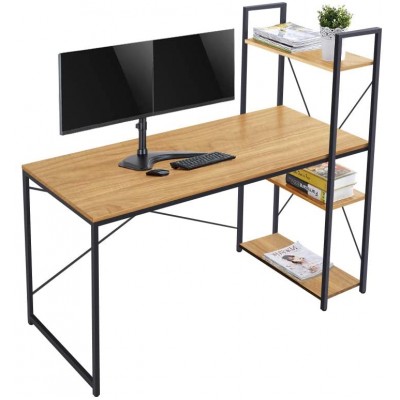 AZL1 Life Concept Home Office Computer Desk 55 inches Walnut