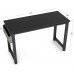 Cubiker Computer Desk 47 Sturdy Office Desk Modern Simple Style Table for Home Office Notebook Writing Desk with Extra Strong Legs Black