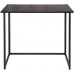 Folding Computer Desk for Small Spaces Space-Saving Home Office Desk Foldable Computer Table Laptop Table Writing Desk Compact Study Reading Table Black