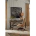 Signature Design by Ashley Johurst Modern Farmhouse 60 Home Office Desk with Drawers Rustic Brown