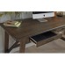 Signature Design by Ashley Johurst Modern Farmhouse 60 Home Office Desk with Drawers Rustic Brown