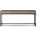 SIMPLIHOME Banting SOLID WOOD and Metal Modern Industrial 72 inch Wide Home Office Desk Writing Table Workstation Study Table Furniture in Distressed Grey with 2 Drawers