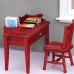 Cabilock 1 Set of Playhouse Decors Mini Desk Chair Set Simulated Furniture Decors