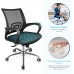 HealSmart Home Desk & Chair Set 47 Large Computer Mesh Mid-Back Height Adjustable Office 47inch Desk + Chair