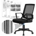 Yaheetech Home Office Furniture Sets Corner Computer Desk w Drawer & Shelf + Mesh Office Desk Chair on Wheels Black