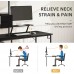 YITAHOME Computer Desk and Chair Set 49 Modern Work Desk with Shelves & Monitor Stand Writing Desk & Ergonomic Mesh Office Chair with Headrest for Home Office & Bedroom Black & Grey