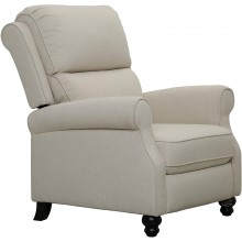 Brand – Ravenna Home Push-Back Recliner Living Room Chair 33.9"W Beige