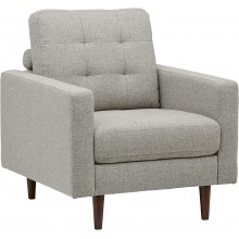 Brand – Rivet Cove Mid-Century Modern Tufted Living Room Accent Chair 32.7"W Light Grey
