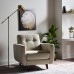 Brand – Rivet Sloane Mid-Century Modern Living Room Armchair 32.7W Shell