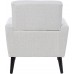 Brand – Stone & Beam Cheyanne Modern Living Room Accent Arm Chair 30.7W Storm Grey