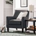 Brand – Stone & Beam Cheyanne Modern Living Room Accent Arm Chair 30.7W Storm Grey