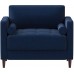 Lifestyle Solutions Lexington Armchair 39.8 W x 31.1 D x 33.5 H Navy Blue