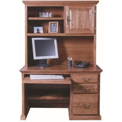 Forest Designs Traditional Hutch for 1026: 48w x 42H x 13D No Desk 48w Hutch Unfinished Alder