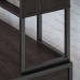 Office by Kathy Ireland Atria 60W Hutch for Writing Desk in Charcoal Gray
