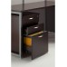 Bush Business Furniture Easy Office 3 Drawer Mobile File Cabinet Legal Mocha Cherry